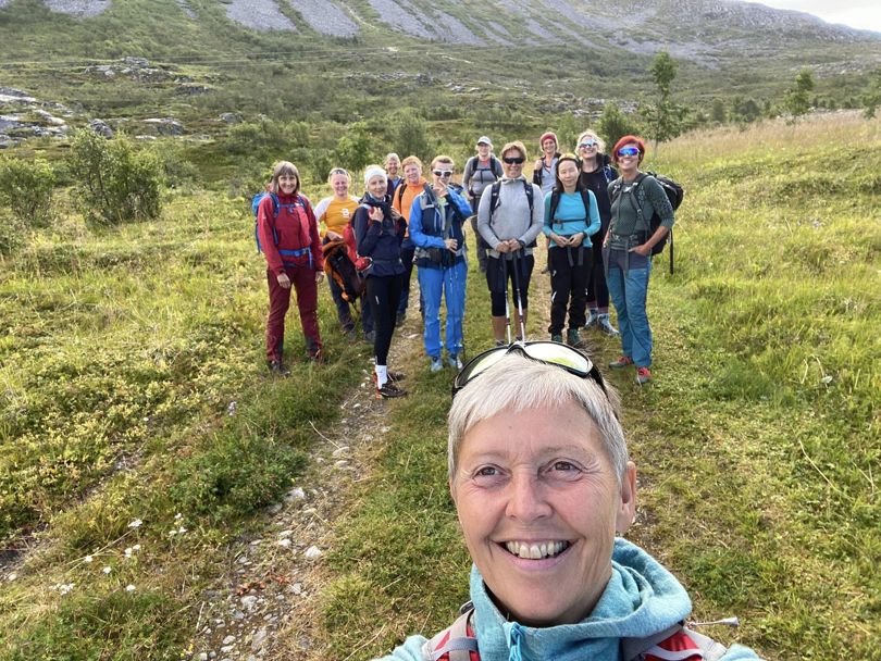 Ann Kristin Gjelsten turleder i Troms Turlag
