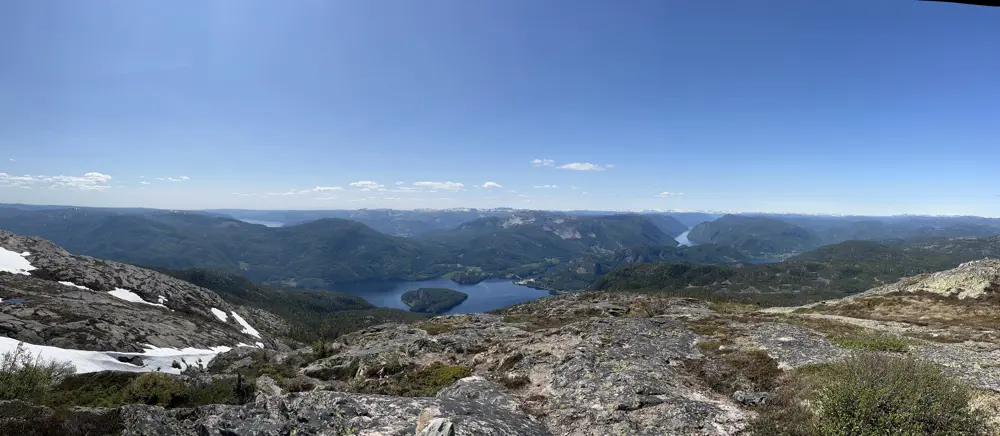 Utsikt fra Brokefjell