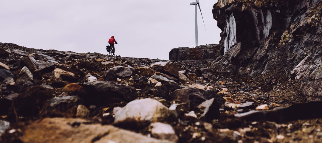 Vindkraftbefaring i Egersund Vindkraftverk.