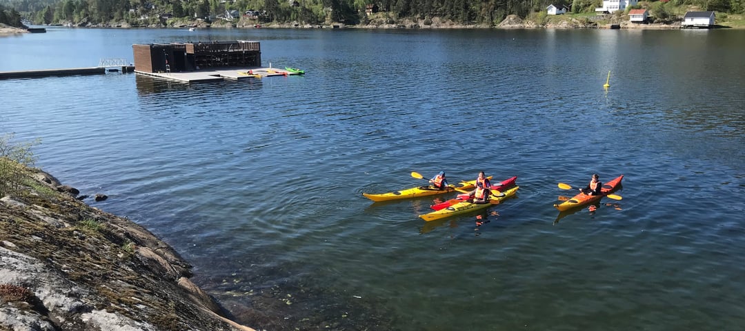 Kajakkanlegget på Breivoll