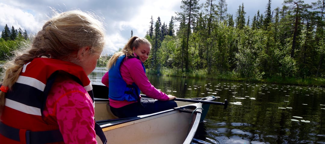 Friluftsskolen på Krokbua ved Lillehammer