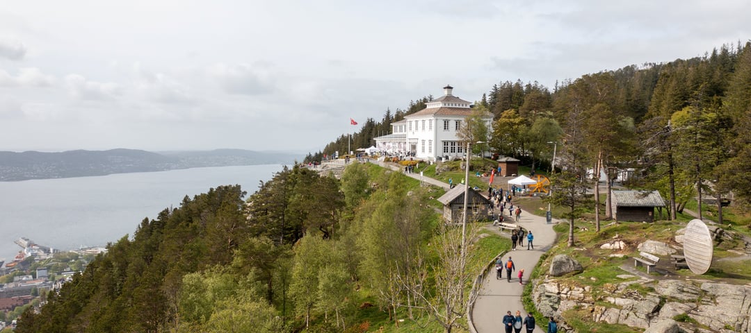 Fløyen, 7-fjellsturen 28. mai 2023.