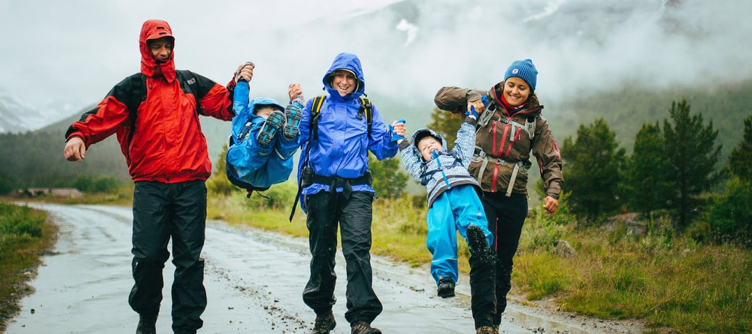 Barnas turlag med familicamp på Sota sæter i Juli 2015. 