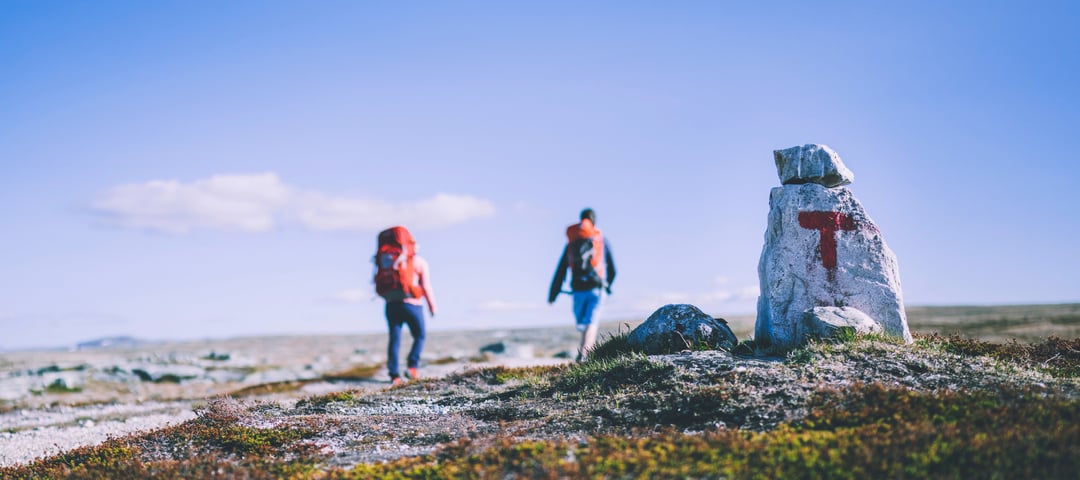 Hardangervidda. Sandhaug og Rauhelleren. 