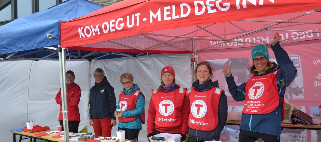 Frivillige klare for å sende turgåere avgård på 7-fjellsturen