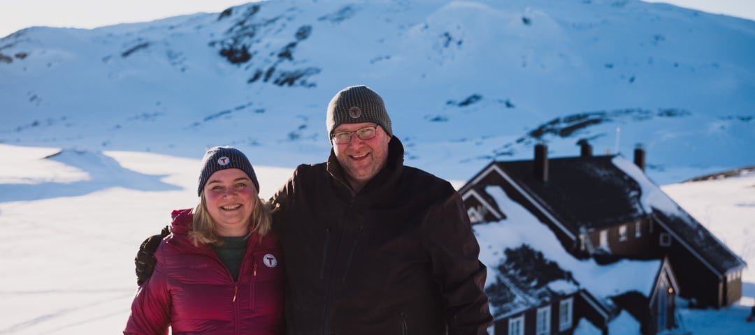 Geiterygghytta, vinter 2025.