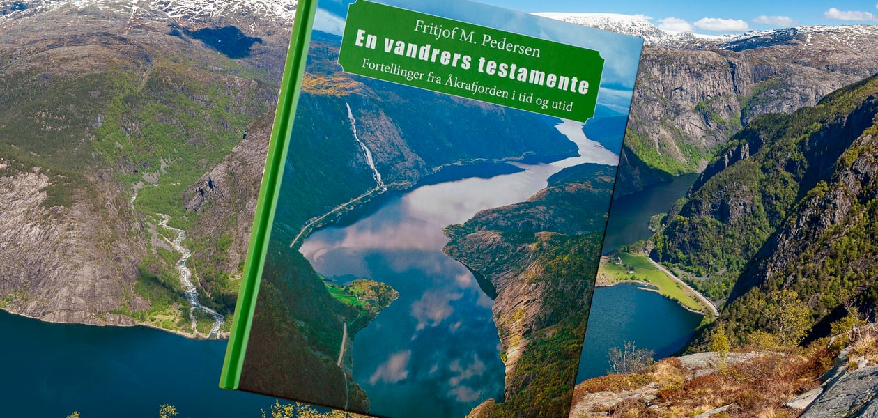Bilde av boka En vandrers testamente