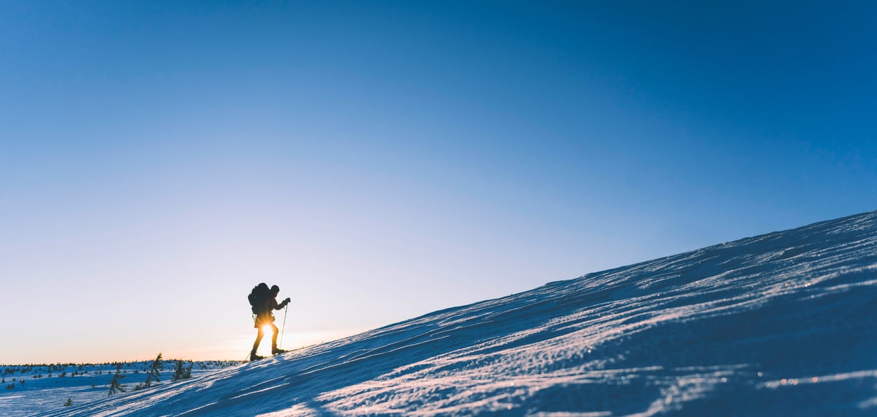 Skitur på Hedmarksvidda