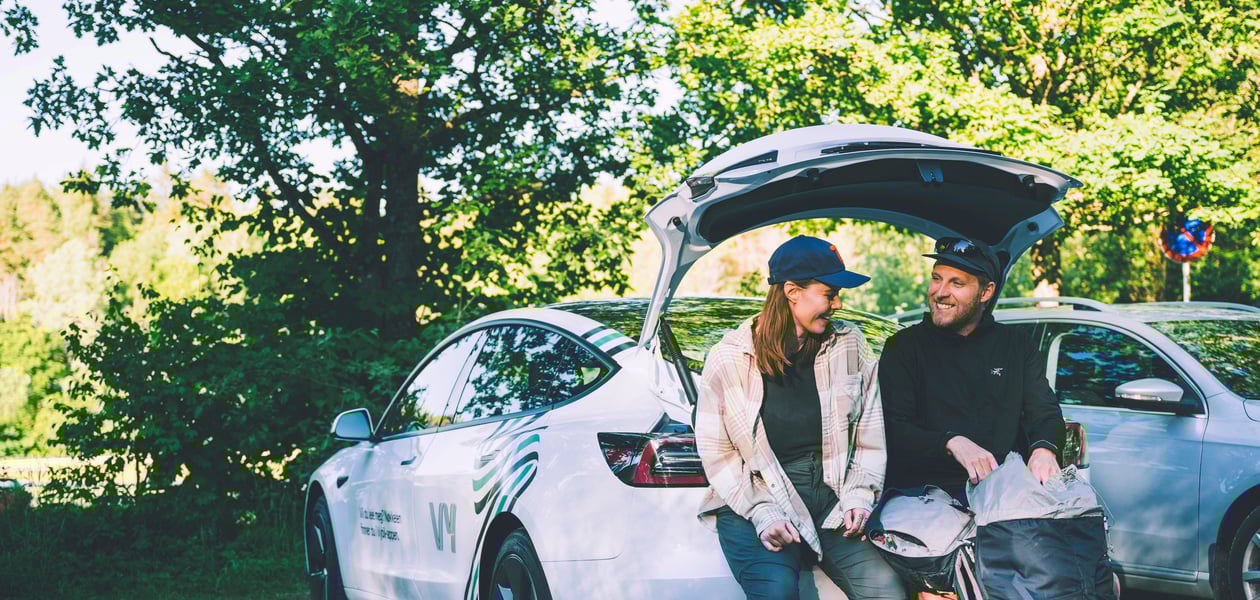 Bilder av VY turbil tatt for VY på Breivoll.  Bilder av VY turbil tatt for VY på Breivoll.