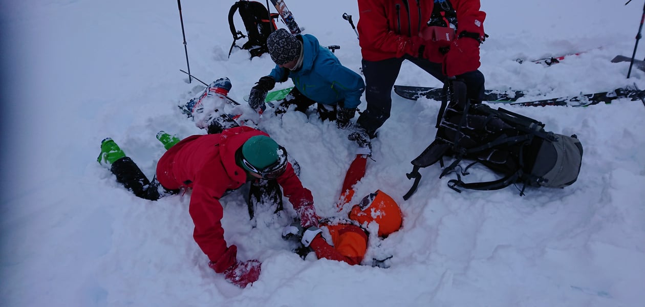 Videregående skredkurs i Breidalen