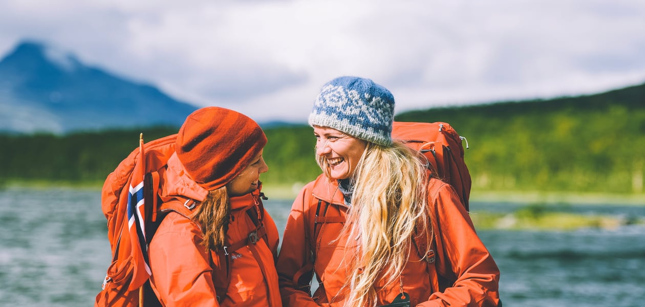 Siste uken av NRKs sommersending i 2018 gikk gjennom Indre Troms og bildet er tatt like ved grensen mot Sverige og Finland. 