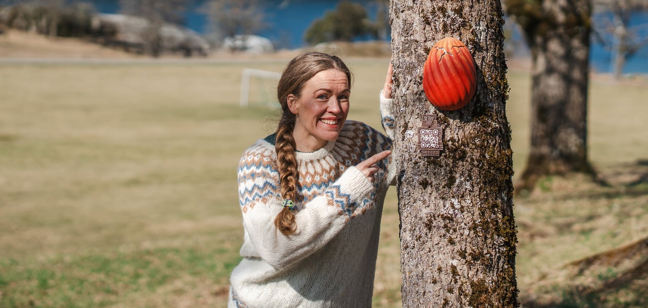 Påskeeggjakt Breivoll Gård