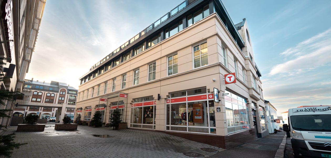 Utsiden av DNT Sørs Tursenter