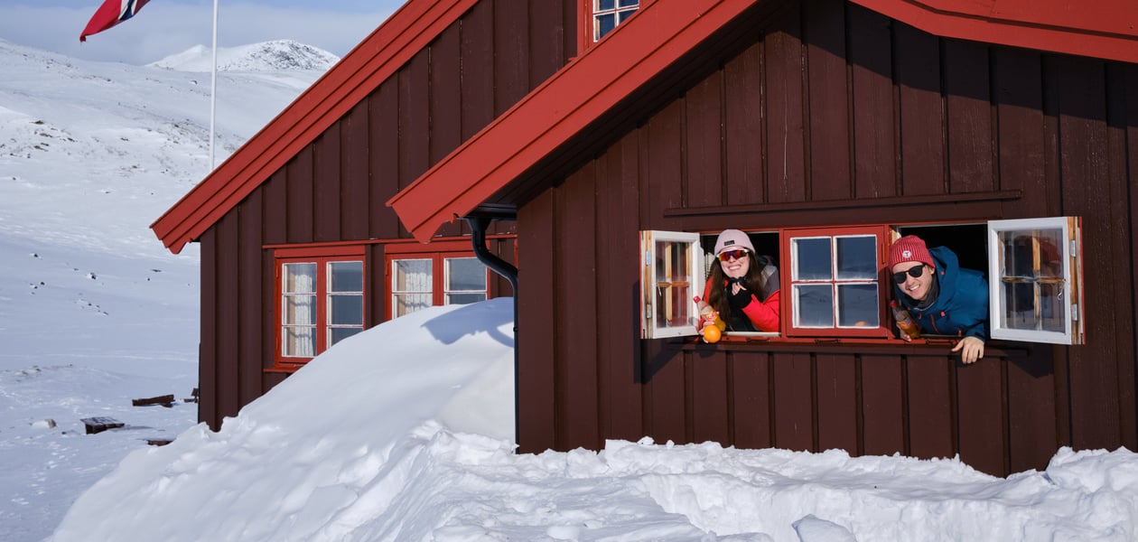 Bilder fra Rondvassbu, Påske 2024.