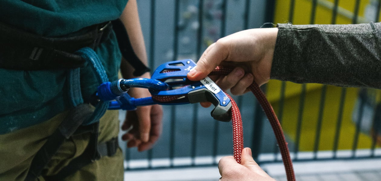 Sikring for klatring på led