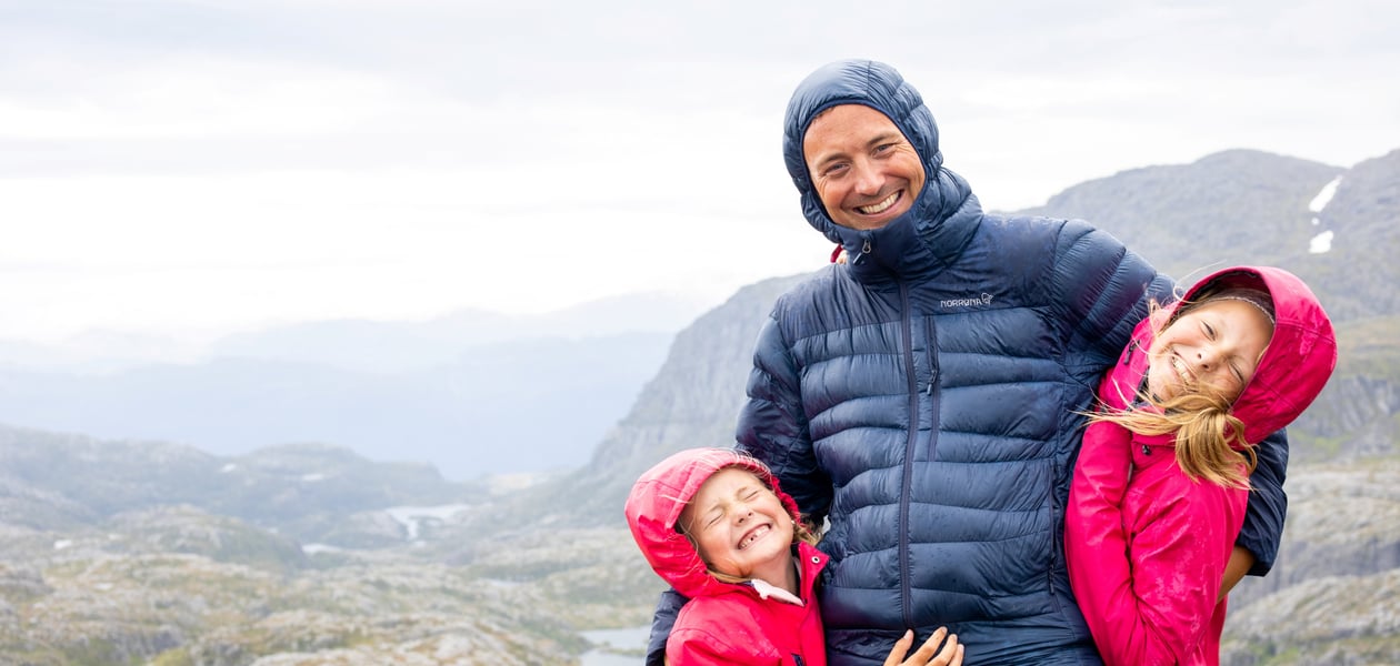 Tur til Stranddalen turisthytte sommeren 2024.