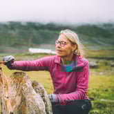 Siste uken av NRKs sommersending i 2018 gikk gjennom Indre Troms via både Sverige og Finland. Her på vei mot Gappohytta.