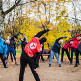 Friluftstrim i Frognerparken, høst 2024.