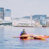 Padling rundt Oslofjorden, fra Sørenga