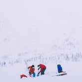 Skredkurs med Troms Turlag. Februar 2020.  Skredkurs med Troms Turlag. Februar 2020.  Skredkurs med Troms Turlag. Februar 2020. 