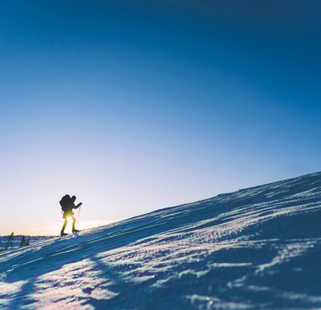 Skitur på Hedmarksvidda