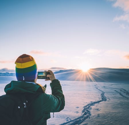 Haukeliseter. Mars 2020. 