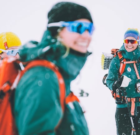 Vinterkurs og aktivitet med DNT Sentralt på Fondsbu. 