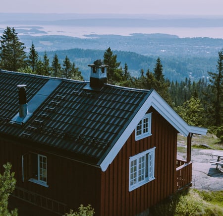 Hovdehytta i Vestmarka