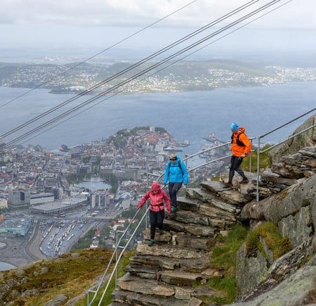 Ulriken, 7-fjellsturen 28. mai 2023.