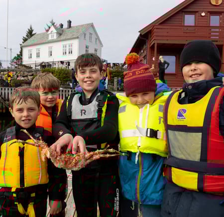 Turboklubbene på helgetur til Ronegvær, mai 2023.