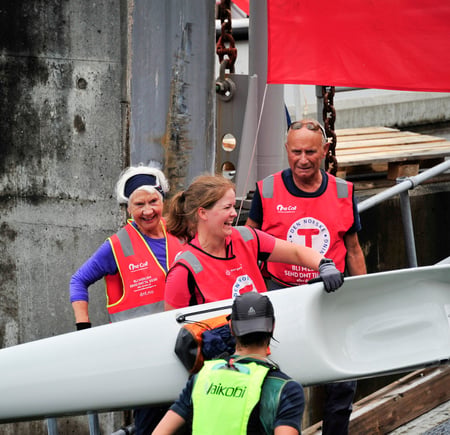 Tripp Trapp Triathlon 2019. 25 km padling, 4444 trappetrinn opp Flørli-trappene, 12 km terrengløp og 30 km sykkel i Lysefjorden. 