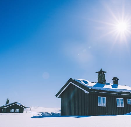 Vintertur over Hardangervidda. Bildene er fra etappen mellom Kalhovd, Helberghytta og Rjukan.