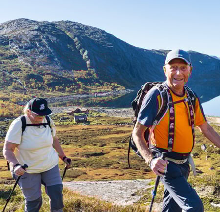 Klart det går på tur til Nilsebu september 2024. DNT tilrettelagt.