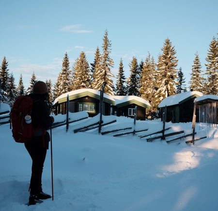 Skitur til Jørgenhytta, Krokskogen.