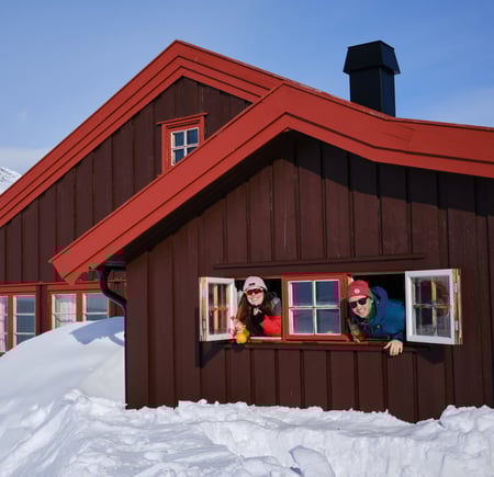 Bilder fra Rondvassbu, Påske 2024.