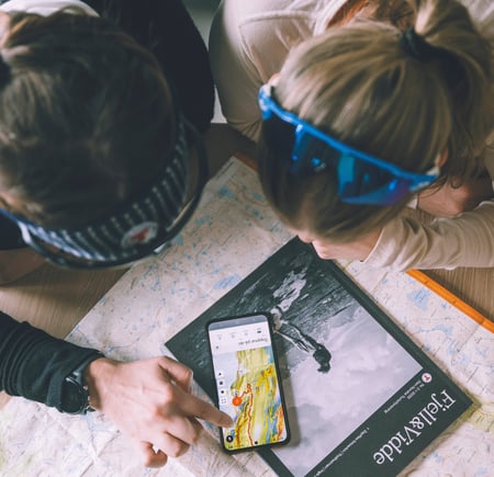 Bilder fra Geiteryggen. Mars 2026. 