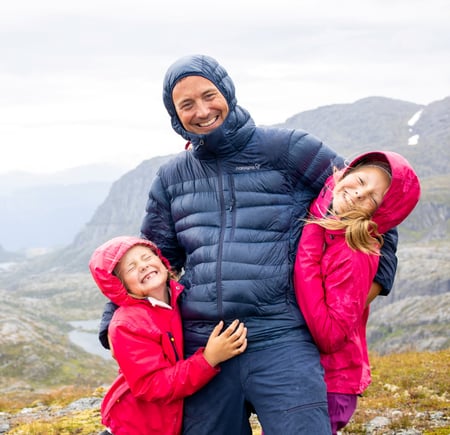 Tur til Stranddalen turisthytte sommeren 2024.