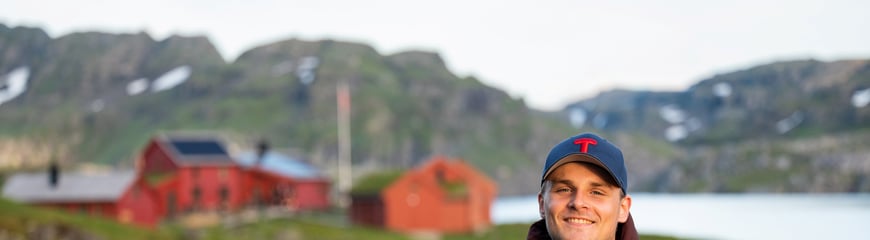 Stranddalen turisthytte sommeren 2022.
