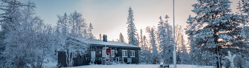 Græslihytta jan/feb 2023.