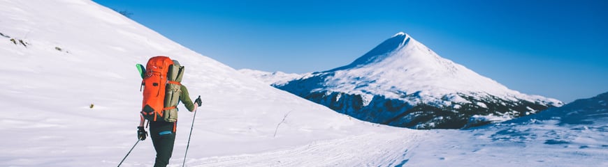 Vintertur over Hardangervidda. Bildene er fra etappen mellom Kalhovd, Helberghytta og Rjukan.