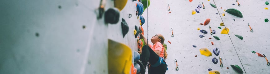 Marikken Eidslott på Klatreverket ved Skullerud. Bilder til årboka. 