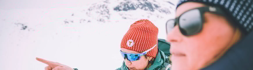 Vinterkurs og aktivitet med DNT Sentralt på Fondsbu. 