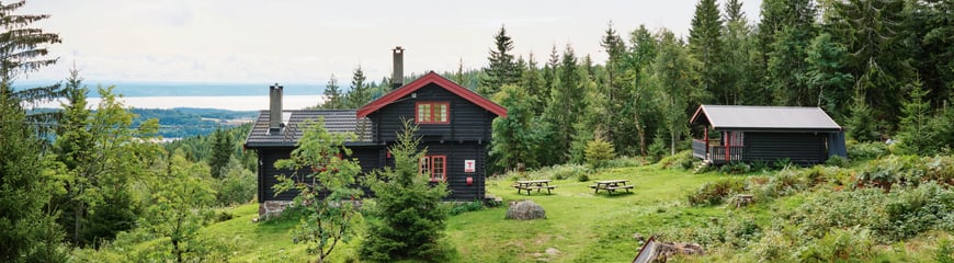 Halvorsenhytta i Vestmarka