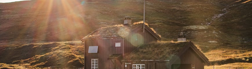 Orkelsjøhytta septmeber 2023.