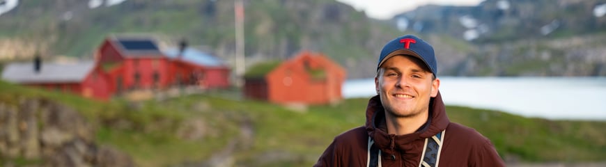 Stranddalen turisthytte sommeren 2022.