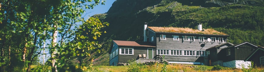 Andre uken av minutt for minutt gikk fem dager gjennom Jotunheimen. Bildet er fra turen fra Skogadalsbøen og ned mot Fleskedalen.