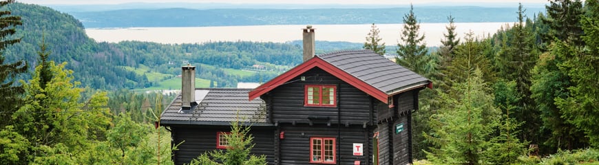 Halvorsenhytta i Vestmarka