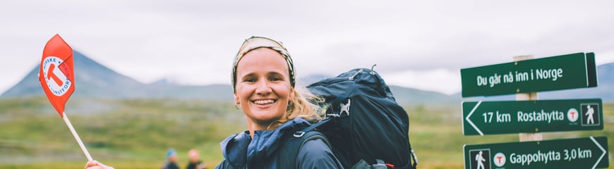 Siste uken av NRKs sommersending i 2018 gikk gjennom Indre Troms via både Sverige og Finland. Her på vei mot Gappohytta.