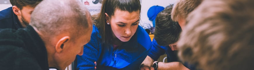 Skredkurs med Troms Turlag. Februar 2020.  Skredkurs med Troms Turlag. Februar 2020. 