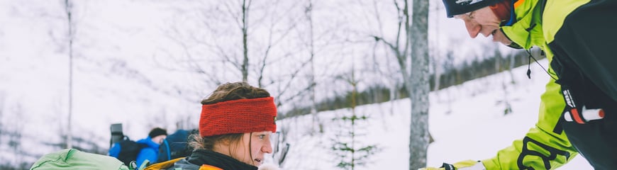 Skredkurs med Troms Turlag. Februar 2020.  Skredkurs med Troms Turlag. Februar 2020. 